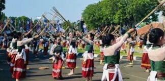 Pecahkan Rekor MURI, Tari Lajur Caping Kalo Jadi Nilai Tambah Budaya Kudus