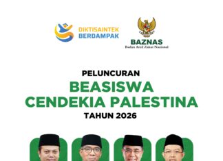 Peluncuran Beasiswa Cendekia Palestina 2026