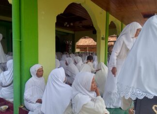 Di Grobogan, Ratusan Jamaah Peringati Haul Syekh Abdul Qodir al-Jailani.
