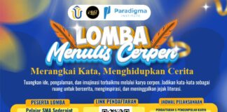 PBSI UMK – Paradigma Institute Adakan Lomba Menulis Cerpen Tingkat Pelajar, Berikut Ketentuannya