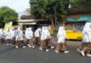 Melihat Kemeriahan Mlaku Sareng Santri di Kudus